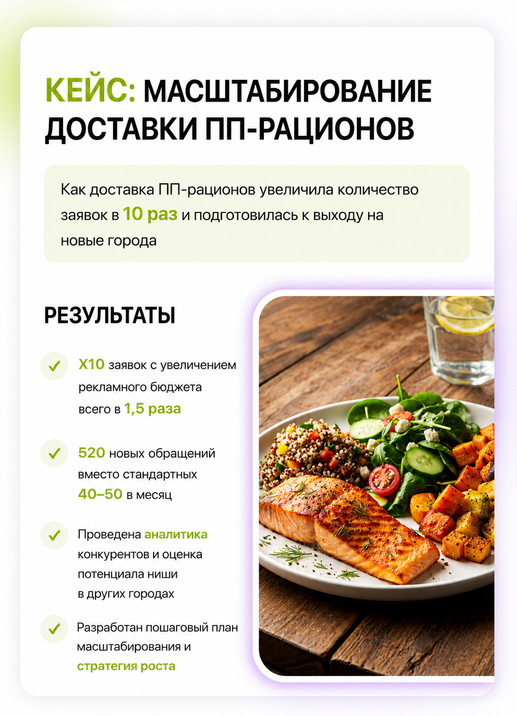 Кейс: Масштабирование доставки ПП-рационов